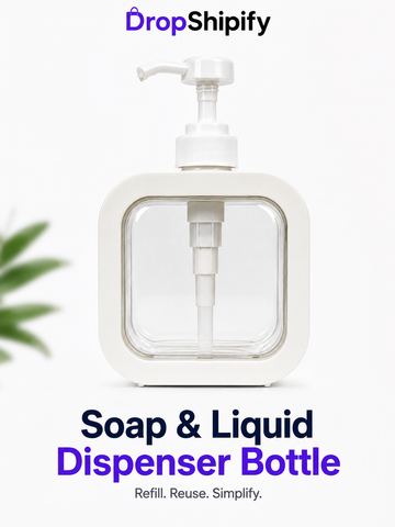 500ml Portable Soap & Liquid Dispenser Bottle