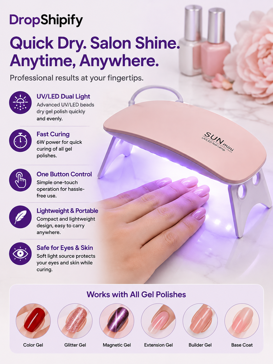 SUN Mini UV/LED Nail Lamp