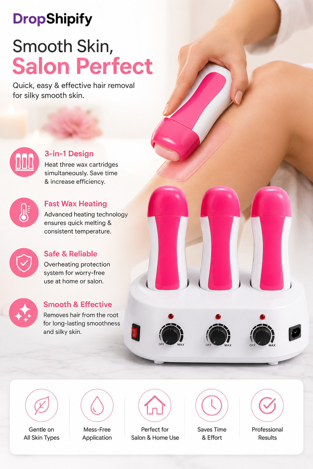 3-in-1 Professional Wax Warmer