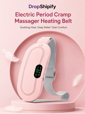 Electric Period Cramp Massager Heating Belt
