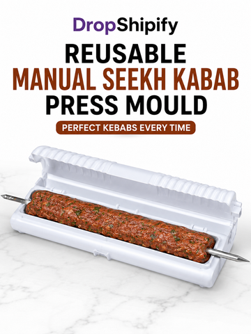 Reusable Manual Seekh Kabab Press Mould