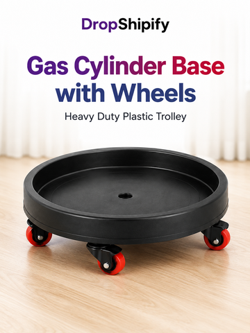 Gas Cylinder Base with Wheels