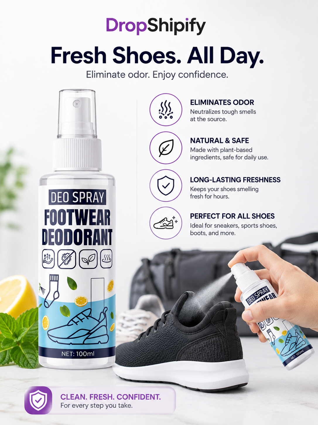 Shoe Deodorant Spray