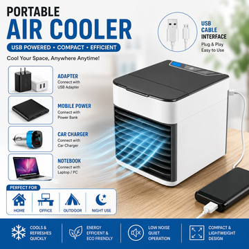Portable Personal Air Cooler | USB Evaporative Cooler